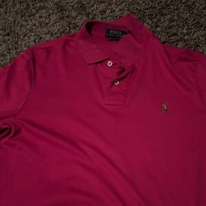 Polo by Ralph Lauren Women’s Fuchsia Polo Shirt